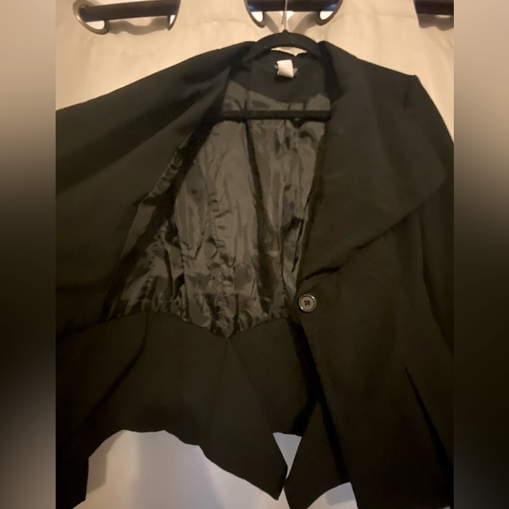 Venus blazer, black size 4 - Picture 4 of 6